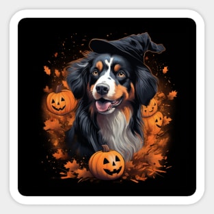 Halloween Australian shepherd Sticker